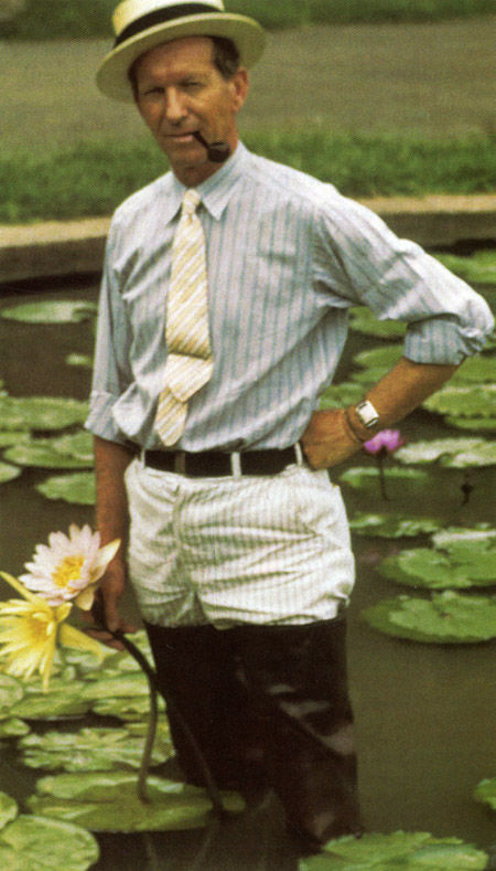George H. Pring in Waterlily Pools